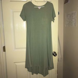 Green LuLaRoe Shirt Dress. XS.